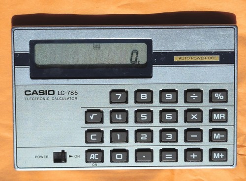 Vintage casio 785b - casio, wallet