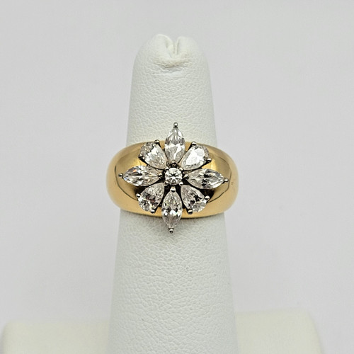 Qvc diamonique 14k clad - qvc,