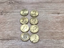 8 x 1966-67 Three Pence coins