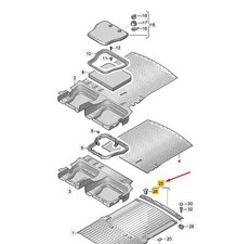 VW CADDY MK4 Tailgate Lock