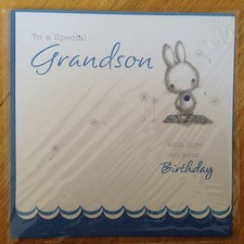 Grandson Rabbit Bunny Birthday