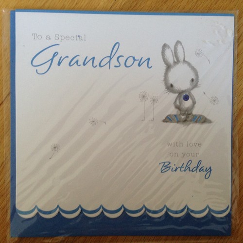 Grandson rabbit bunny birthday - bunny,