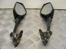 Kawasaki ZX 6 R Mirrors Left Right Mirror 2009 to 2012 ZX6R Ninja R9F A887