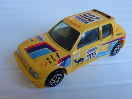 Burago peugeot 205 turbo - -, 16