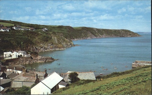 Vintage gorran haven postcard - vintage,