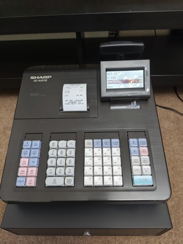 Sharp a207b electronic cash - sharp,