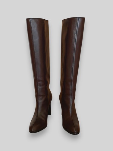 The row brown knee high - the,
