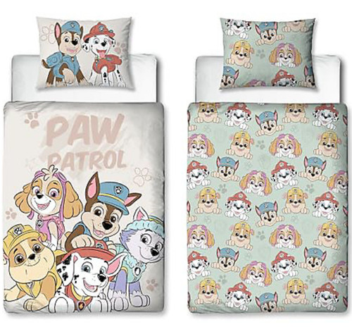 Paw patrol duvet set junior - paw,