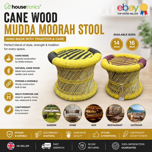 Stool set pieces cane - stool,