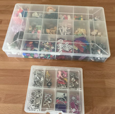 Craft items sequins wooden stickers, foam shapes pegs party charms