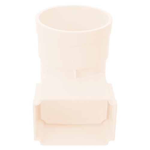 Plastic rain gutter adapter - rain,