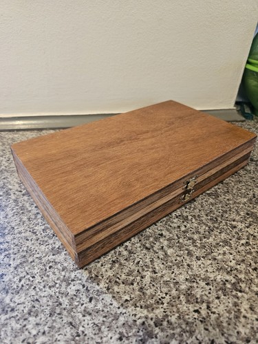 Wooden double sided fishing