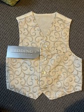 Bhs Ivory Waistcoat Age 2 BNWT