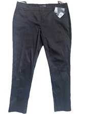 Black Slim Fit Trousers Size