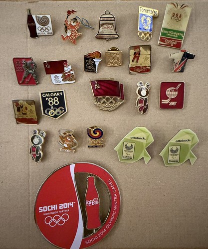 Various olympic pin badge - pin,