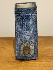 Troika Pottery Coffin Vase