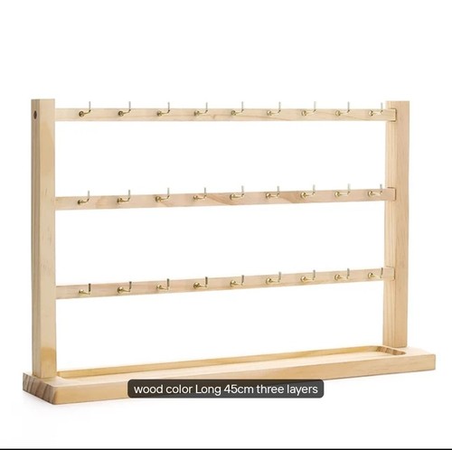 Jewelry rack stand - rack, wooden