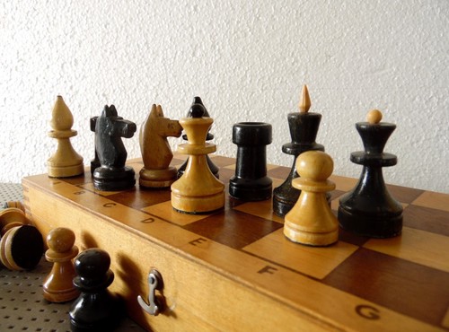 Vintage soviet russian wooden - vintage,