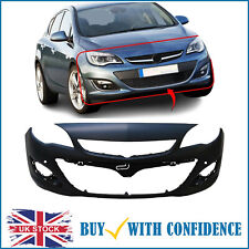 Vauxhall Astra Front Bumper Primed With Sensor Holes J 5Dr Hatchback 2012-2015