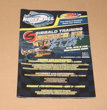 2025 Cowdenbeath Brisca F2 stock car World Final programme, 5-7 September