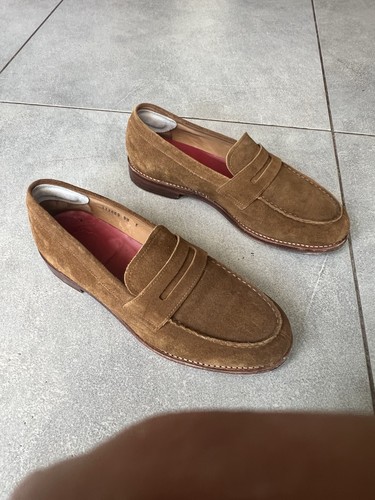 Grenson brown suede - brown,