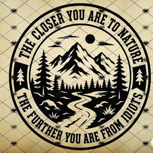 Large compass decal - compass,