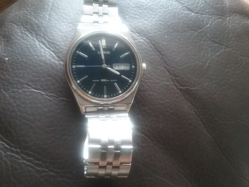 Lotus quartz day date watch - lotus,