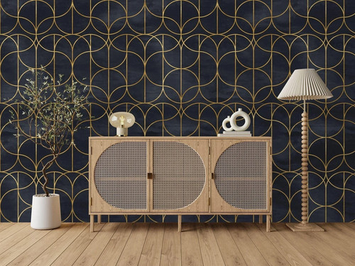 Geometric art deco - geometric,