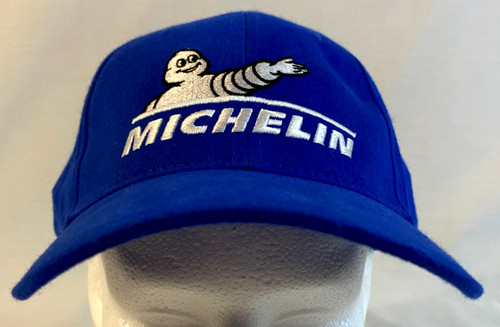 Michelin hat blue embroidered - hat,