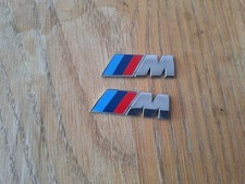 Pair Of Bmw 'M' Wing Badges
