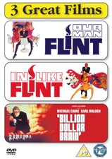Billion Dollar Brain/Our Man Flint/In Like Flint DVD (2007) Michael Caine, Mann