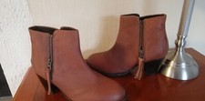Topshop ladies tan Leather