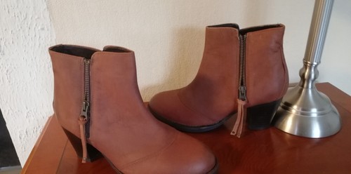 Topshop ladies tan leather - topshop,