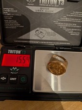 Full Sovereign coin  Ring size