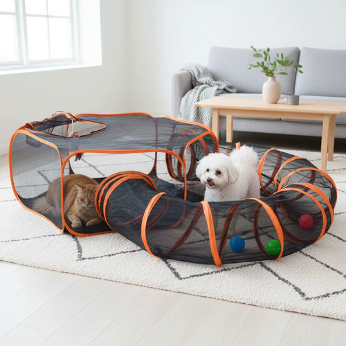 Pet tent play area - pet, tunnel