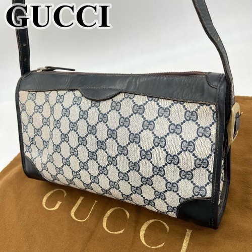 Gucci pattern navy - pattern, pvc
