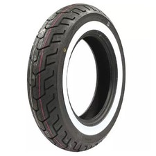 Cruiser Motorcycle Tyre Dunlop D404 150/80 B16 71H TT White Wall Rear Yamaha