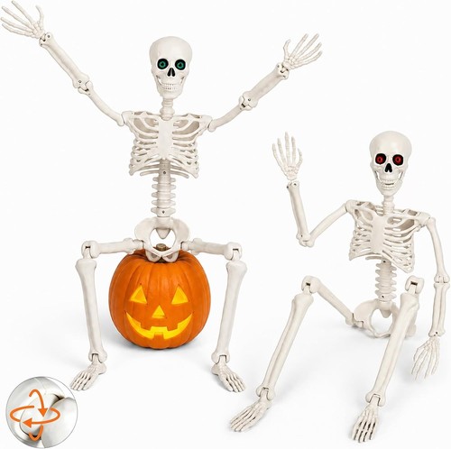Halloween skeleton pack 3ft - halloween,