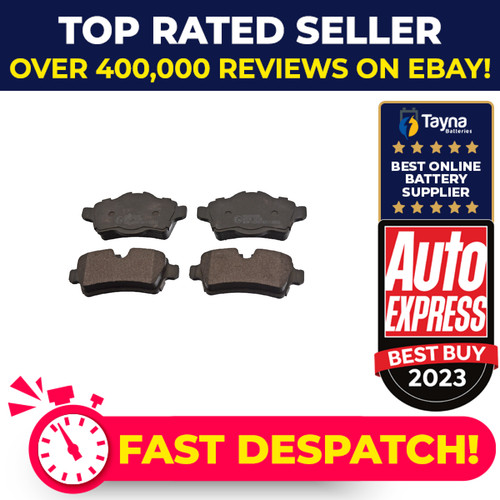 Brake pads set - pads, fits