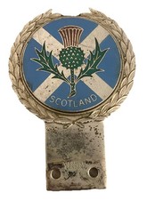 J.R. Gaunt Car Badge Scotland