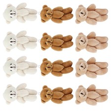 12 Pcs Mini Stuffed Bears Soft