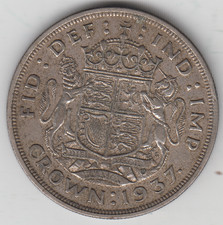 1937  Crown Coin George Vl as