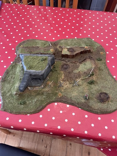 Huge ww2 trench and bunker - huge,