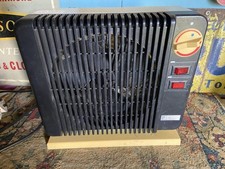 Vintage Retro JEMP Electric Fan Heater 2000 Watts 1970s Tilts Wall Mount VGC