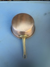 Vintage French Copper Saucepan