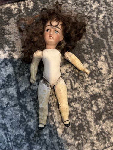 Antique miniature doll french - antique,