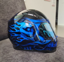CUSTOM  MOTORCYCLE HELMET