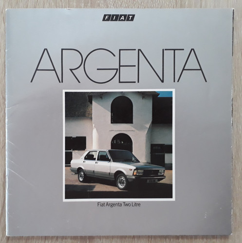 Fiat argenta saloon brochure - fiat,