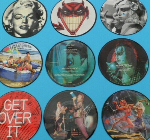 Picture discs vinyl records - 7",