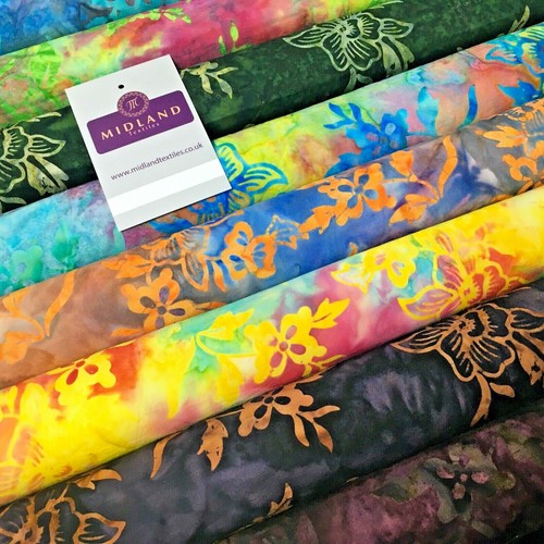 Floral bali batik stamp - £5.99,